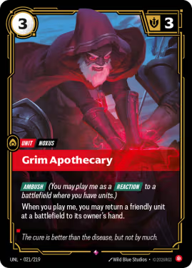 Grim Apothecary (Unit) (UNL-021/219) (R)