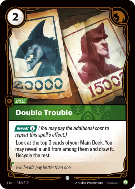 Double Trouble (Spell) (UNL-032/219) (C)