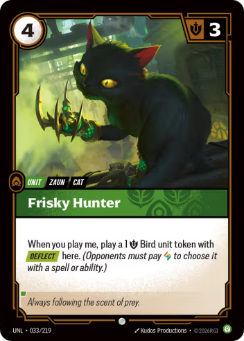 Frisky Hunter (Unit) (UNL-033/219) (C)