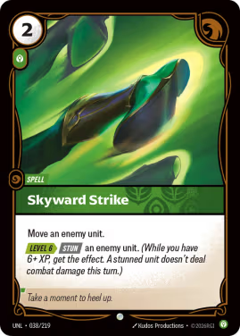Skyward Strike (Spell) (UNL-038/219) (C)