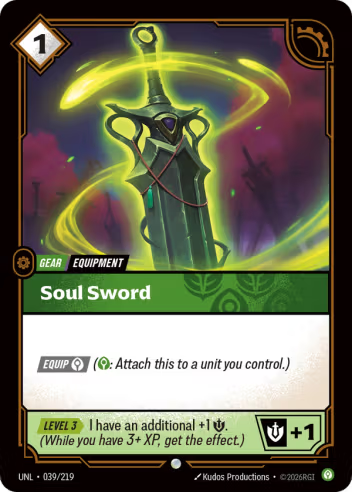 Soul Sword (Spell) (UNL-039/219) (C)