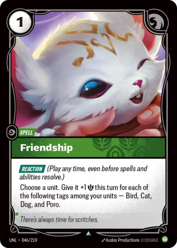 Friendship (Spell) (UNL-046/219) (U)