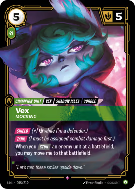 Vex, Mocking (Unit) (UNL-055/219) (R)