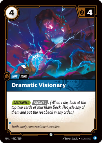 Dramatic Visionary (Unit) (UNL-062/219) (C)