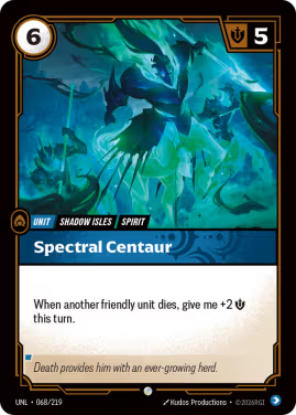 Spectral Centaur (Unit) (UNL-068/219) (C)