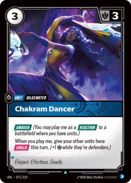 Chakram Dancer (Unit) (UNL-071/219) (U)