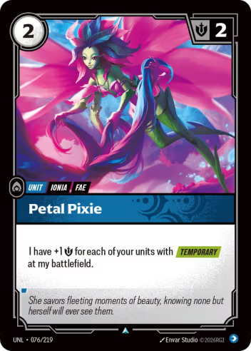 Petal Pixie (Unit) (UNL-076/219) (U)