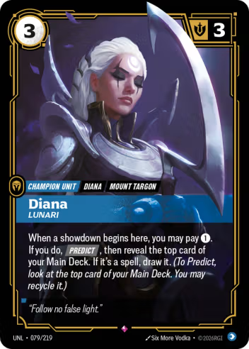 Diana, Lunari (Unit) (UNL-079/219) (R)