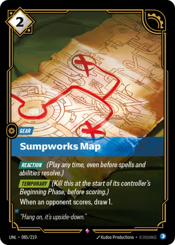 Sumpworks Map (Gear) (UNL-085/219) (R)