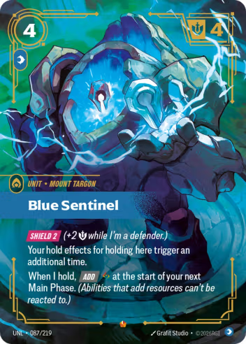 Blue Sentinel (Unit) (UNL-087/219) (E)