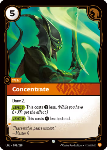 Concentrate (Spell) (UNL-091/219) (C)
