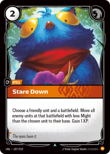 Stare Down (Spell) (UNL-107/219) (U)