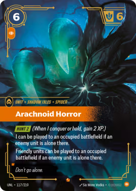 Arachnoid Horror (Unit) (UNL-117/219) (E)