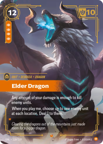 Elder Dragon (Unit) (UNL-118/219) (E)