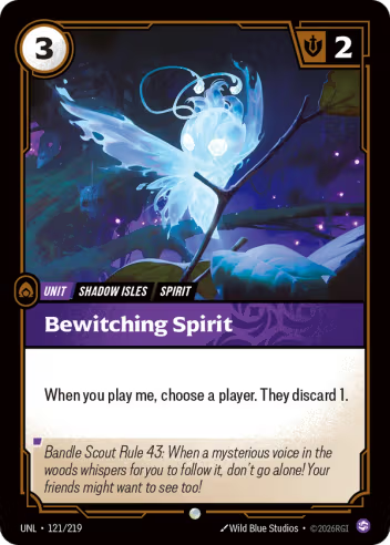 Bewitching Spirit (Unit) (UNL-121/219) (C)