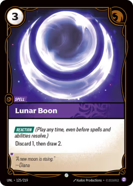 Lunar Boon (Spell) (UNL-125/219) (C)