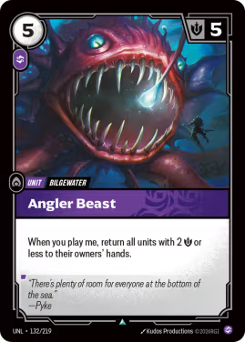 Angler Beast (Unit) (UNL-132/219) (U)