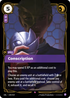Conscription (Spell) (UNL-140/219) (R)