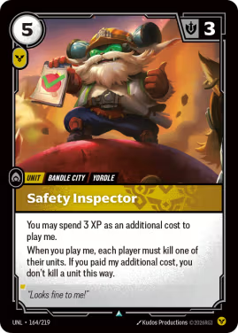 Safety Inspector (Unit) (UNL-164/219) (U)