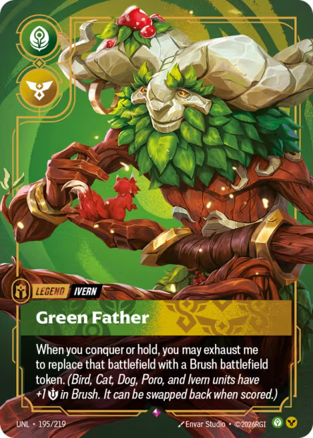 Green Father (Legend) (UNL-195/219) (R)