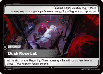 Dusk Rose Lab (Battlefield) (UNL-209/219) (U)