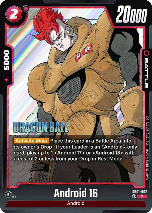 Android 16 (Battle) (SB01-002) (R)