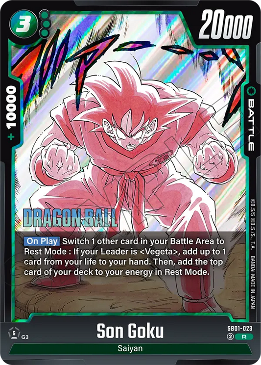 Son Goku (Battle) (SB01-023) (R)