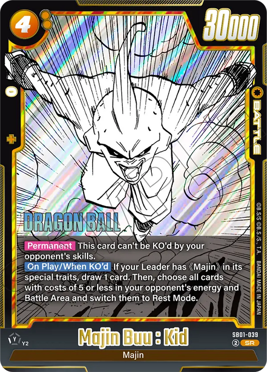 Majin Buu : Kid (Character) (SB01-039) (SR)