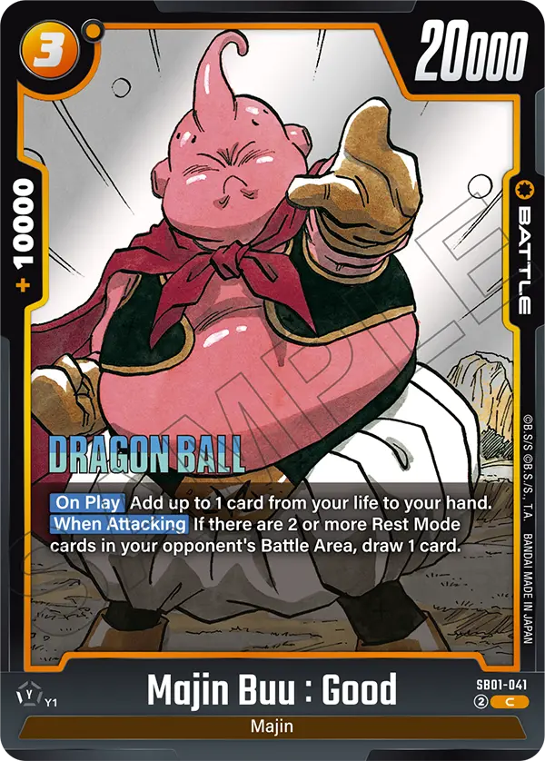Majin Buu : Good (Battle) (SB01-041) (C)