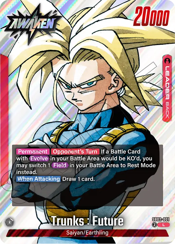 Trunks Future (Leader) (SB02-001)