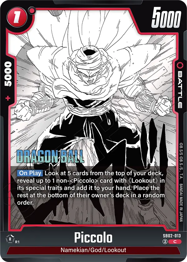 Piccolo (Battle) (SB02-013) (C)