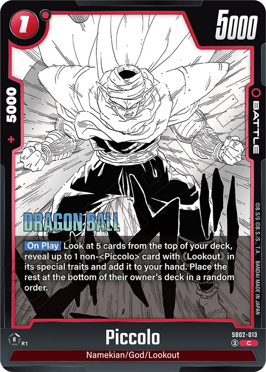Piccolo (Battle) (SB02-013) (C)