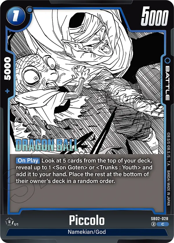 Piccolo (Battle) (SB02-028) (C)