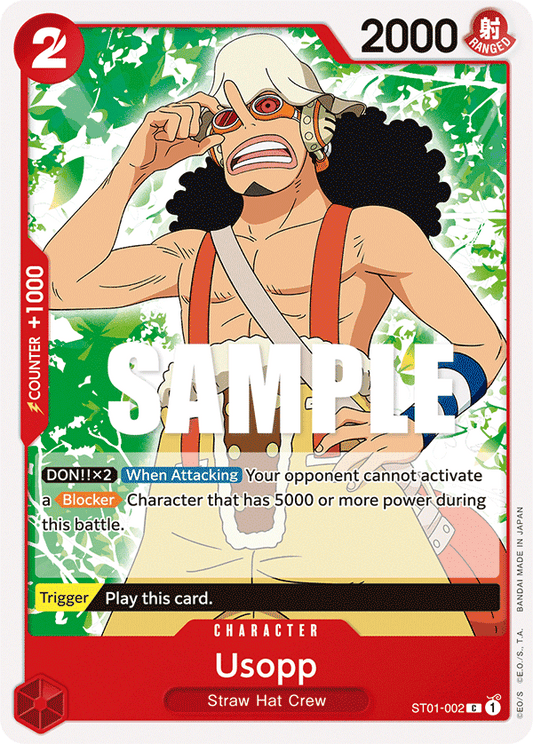 Usopp (Character) (ST01-002) (C)
