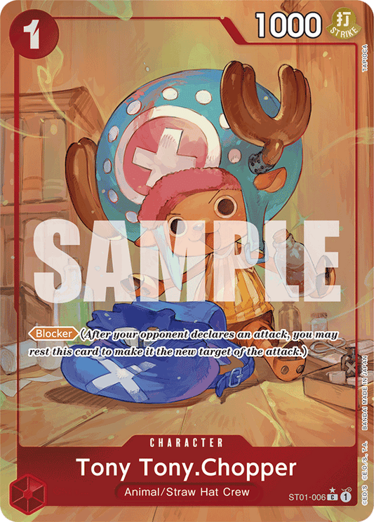 Tony Tony Chopper (Character) (ST01-006) (PRB01 Reprint) (C) (Alternate Art)
