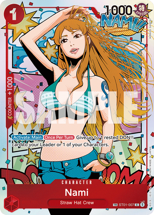 Nami (Character) (ST01-007) (Treasure Rare)