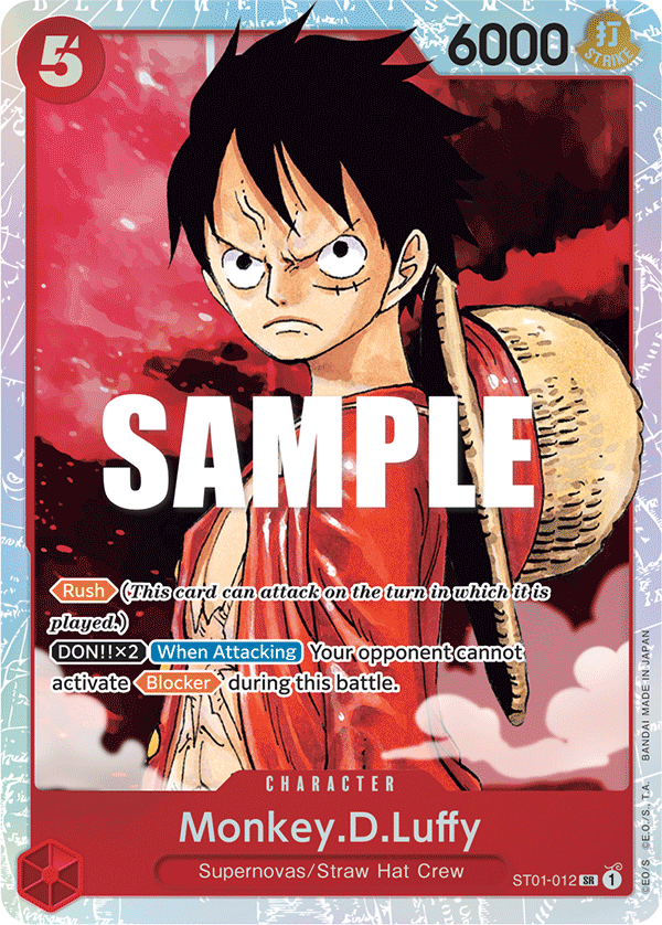 Monkey D Luffy (Character) (ST01-012) (SR)