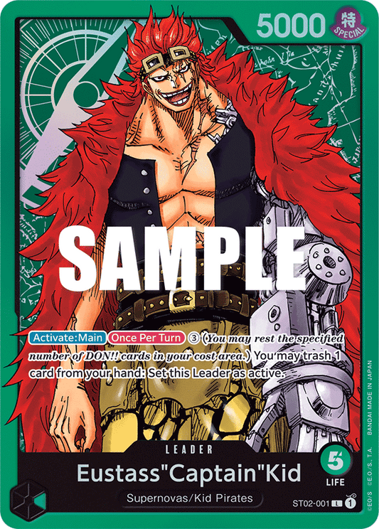 Eustass Captain Kid (Leader) (ST02-001) (L)