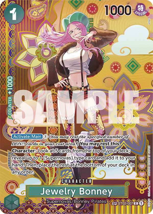 Jewelry Bonney (Character) (ST02-007) (SP)