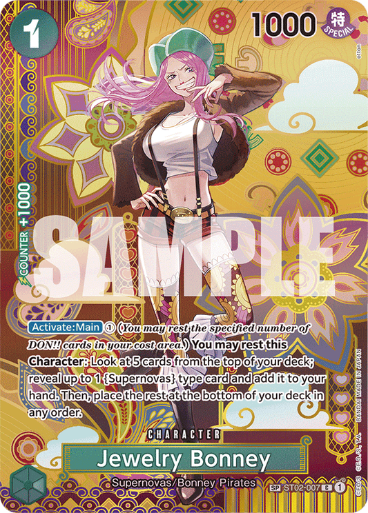 Jewelry Bonney (Character) (ST02-007) (SP)