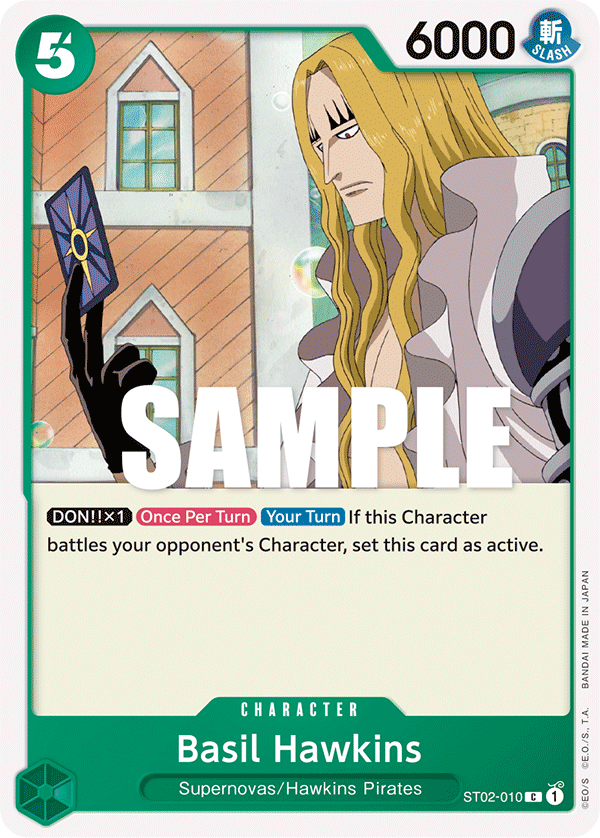 Basil Hawkins (Character) (ST02-010) (C)