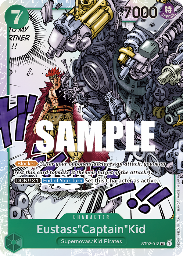 Eustass Captain Kid (Character) (ST02-013) (SR)