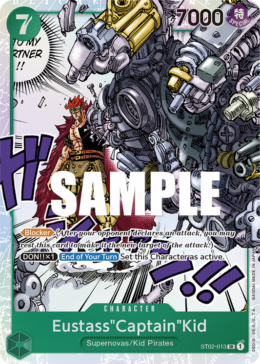 Eustass Captain Kid (Character) (ST02-013) (SR)