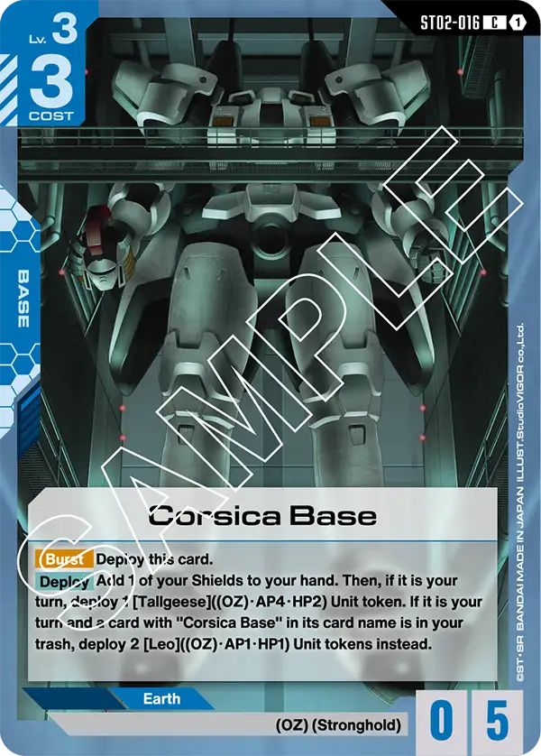 Corsica Base (Base) (ST02-016) (C)