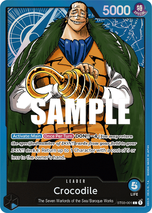 Crocodile (Leader) (ST03-001) (L)