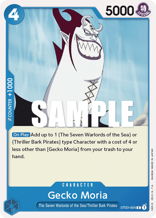 Gecko Moria (Character) (ST03-004) (C)