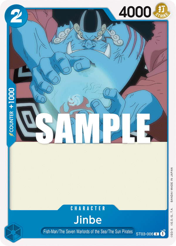 Jinbe (Character) (ST03-006) (C)