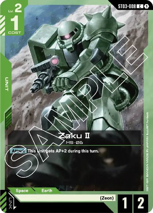 Zaku Ⅱ (Unit) (ST03-008) (C)