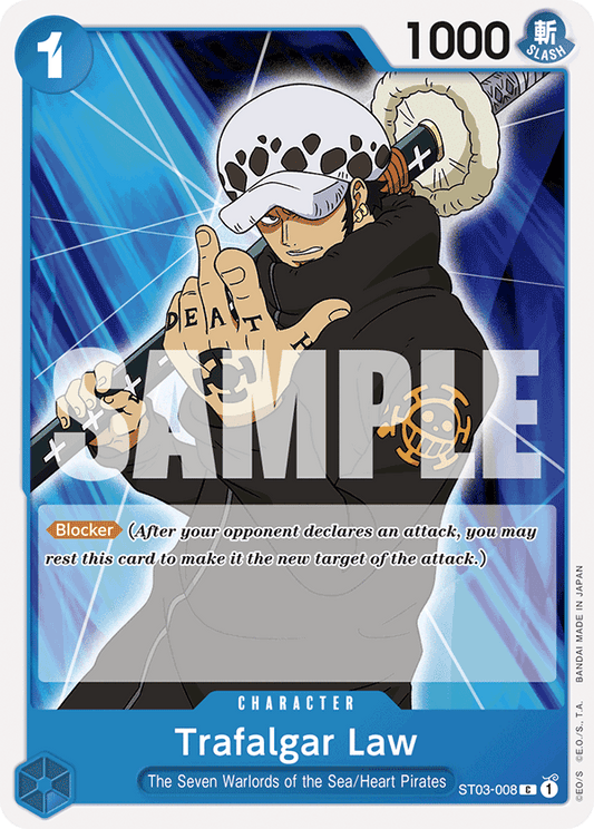Trafalgar Law (Character) (ST03-008) (ST17 Reprint) (C)