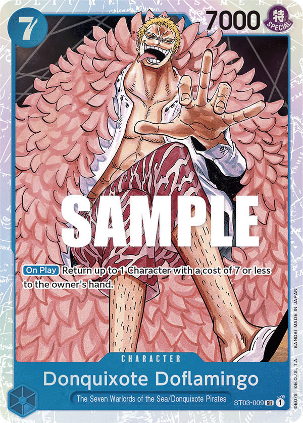 Donquixote Doflamingo (Character) (ST03-009) (SR)